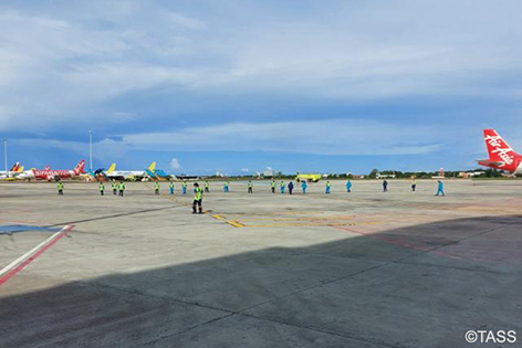 Touchdown! 📍CLN Mactan Cebu International Airport